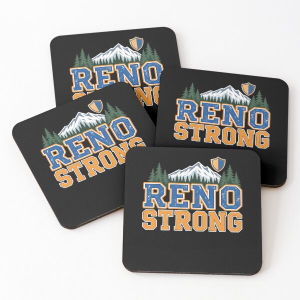 Item preview, Reno Strong Mountain Nevada Crest designed and sold by ViniBall.