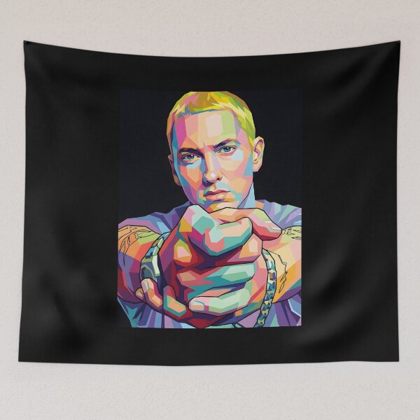 Aperçu de l'œuvre Eminem Pop Art créée et vendue par zaidanfr66.