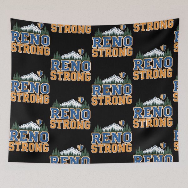 Item preview, Reno Strong Mountain Nevada Crest designed and sold by ViniBall.