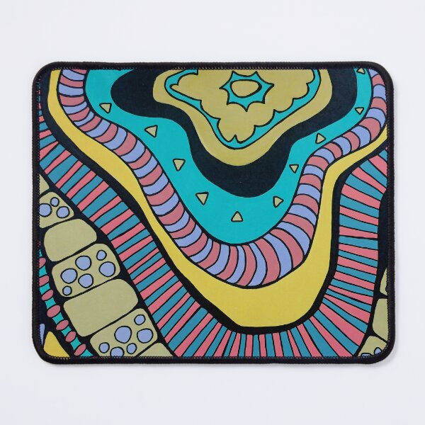 Item preview, Mandala Spiral | Colorful Meditation Wall Art designed and sold by WonderwildArt.