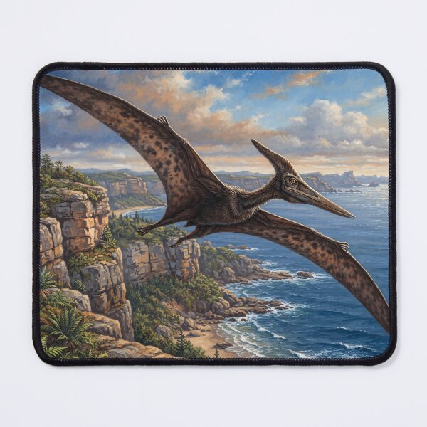 Item preview, Realistic Pteranodon Paleoart, Cretaceous Dinosaur Illustration II designed and sold by Yaremchuk.