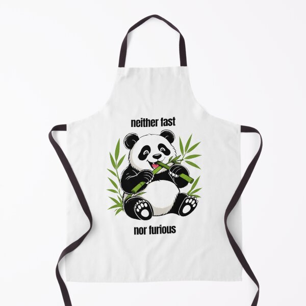 Aperçu de l'œuvre Ni Fast, ni Furious Panda créée et vendue par MaddyDesignsCo.