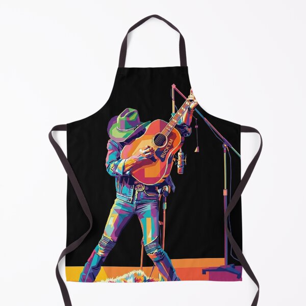 Item preview, Dwight Yoakam Guitarist Colorful Pop Art designed and sold by SiksisArt.