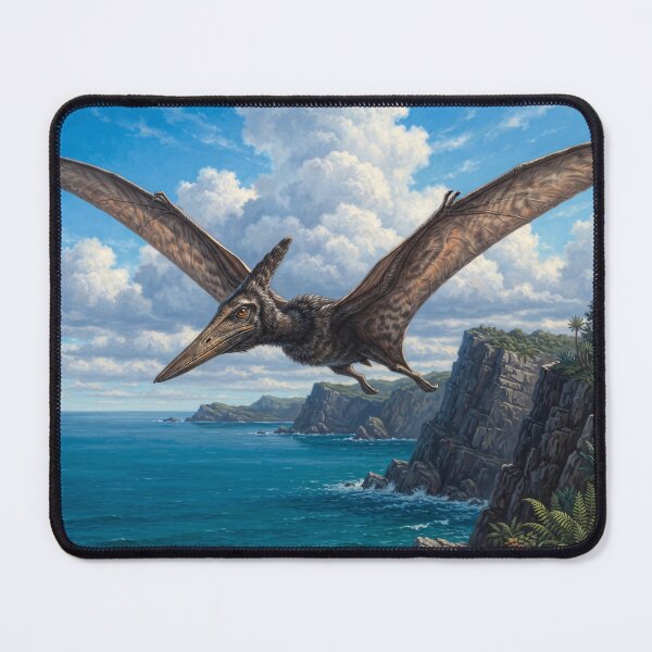 Item preview, Realistic Pteranodon Paleoart, Cretaceous Dinosaur Illustration III designed and sold by Yaremchuk.