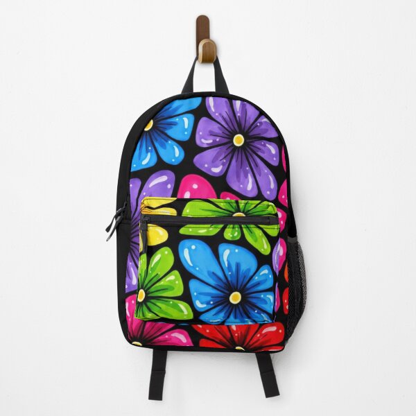 Item preview, Vibrant Retro Floral Pop Art Pattern designed and sold by WhiteMuse.