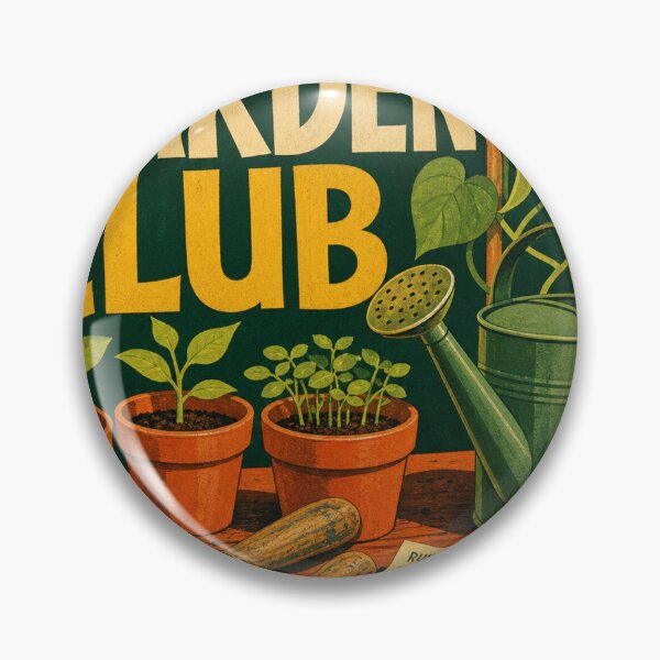 Item preview, Gardening Retro Sixties Art designed and sold by VisualArtsOasis.