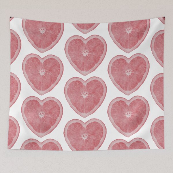 Item preview, orange heart designed and sold by kinpirks.