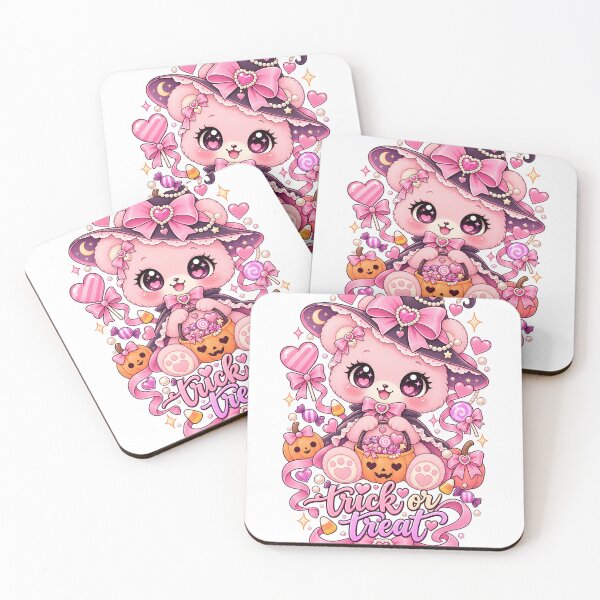Item preview, Trick Or Treat Cute Coquette Pink Bear – Halloween Girly Kids Kawaii Gift designed and sold by SaNaCreation13.