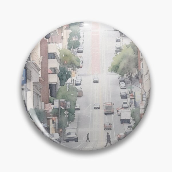 Item preview, Straight Down a San Francisco Hill designed and sold by RdeB.