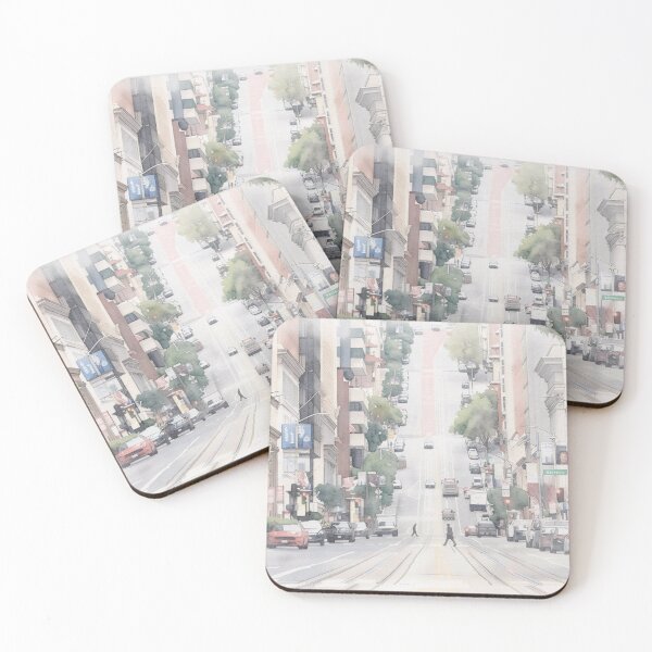 Item preview, Straight Down a San Francisco Hill designed and sold by RdeB.