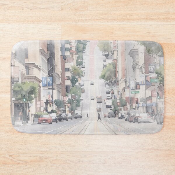 Item preview, Straight Down a San Francisco Hill designed and sold by RdeB.