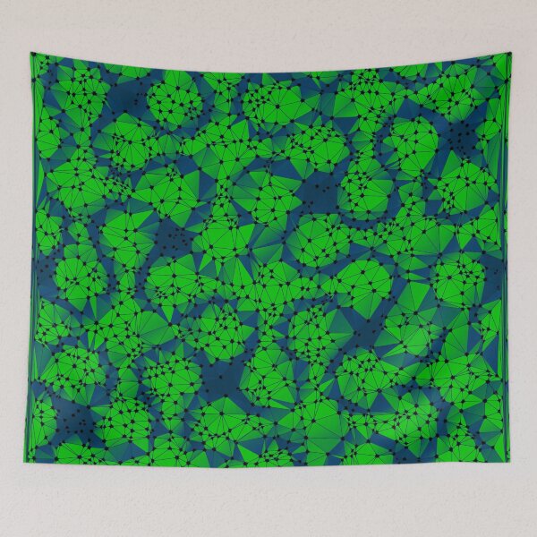 Item preview, Lime maze pattern designed and sold by nogamax.