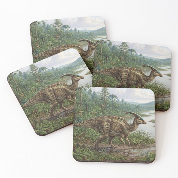 Item preview, Realistic Parasaurolophus Paleoart, Cretaceous Dinosaur Illustration III designed and sold by Yaremchuk.
