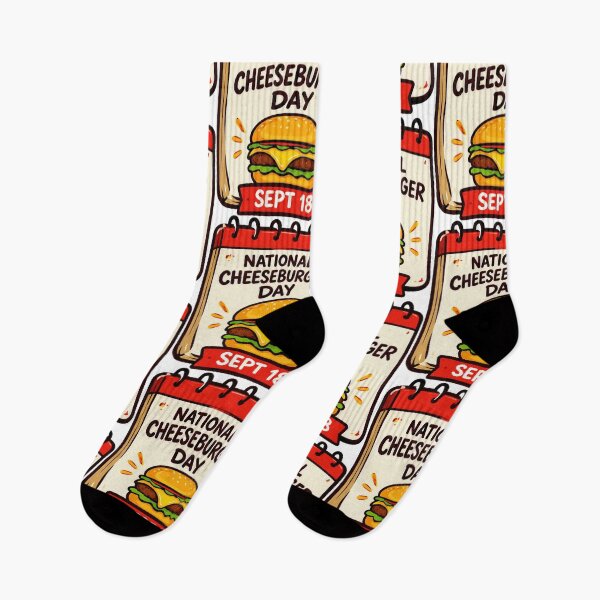 Item preview, Día Nacional de la Hamburguesa con Queso designed and sold by francous03.