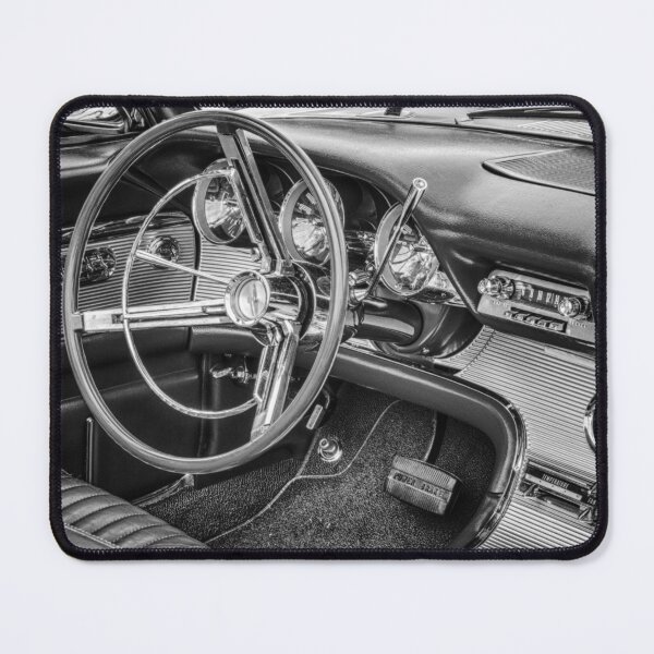 Item preview, 62 Thunderbird Interior BW designed and sold by Gerard Fornarotto.