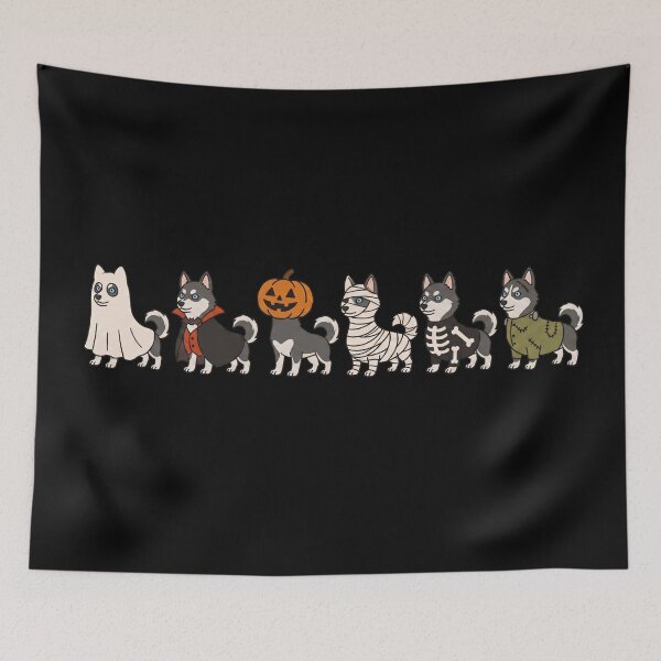 Item preview, Funny Alaskan Klee Kai Halloween Costume Trick or Treat Mom Dad Kids designed and sold by FurryHavenPH.