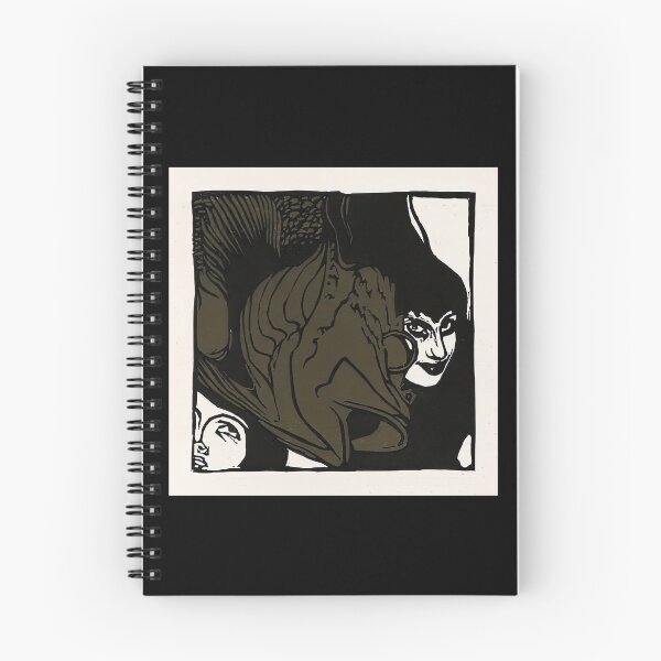 Item preview, "Nixen" (Mermaids), an allegorical vintage  print for Ver Sacrum designed and sold by stevepaint.