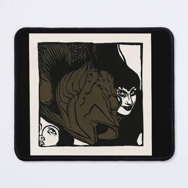 Item preview, "Nixen" (Mermaids), an allegorical vintage print for Ver Sacrum designed and sold by stevepaint.