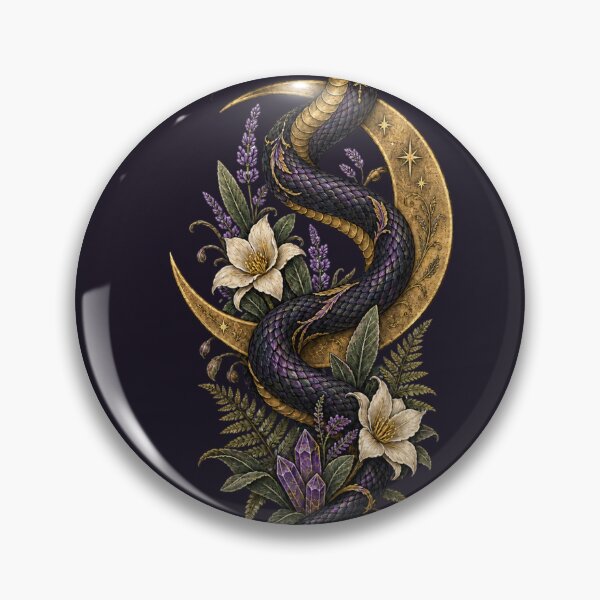 Item preview, Celestial Serpent of the Moon Temple designed and sold by printheavenart.