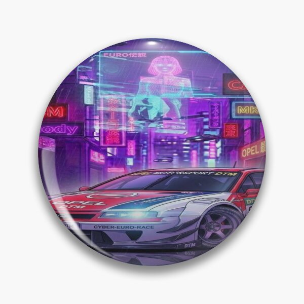 Item preview, DTM Race Car | Cyberpunk Anime Illustration designed and sold by JMAVILA ART.