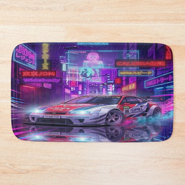 Item preview, DTM Race Car | Cyberpunk Anime Illustration designed and sold by JMAVILA ART.