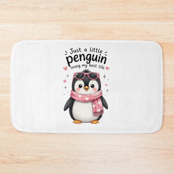 Item preview, Just a Little Penguin designed and sold by Side Quest Co..