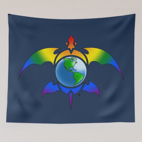 Item preview, Cosmic Nursery  (LGBTQ+ Pride Emblem) designed and sold by Harrison-M.