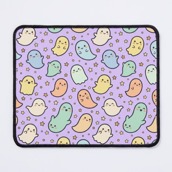 Item preview, Cute Cute Ghosts Seamless Pastel Pattern designed and sold by StickVerse by Owais.