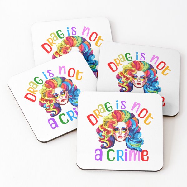 Item preview, Drag Is Not A Crime Fabulous Drag Queen Lgbtq Equality Pride designed and sold by elizah-jeffcoat.