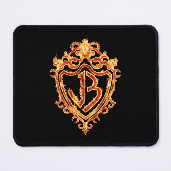 Item preview, JB Burning Up Tour Retro Music Crest Flame Graphic designed and sold by ostenlee.