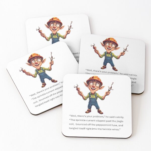 Item preview, North Pole elf electrician  designed and sold by Kandi Claus.