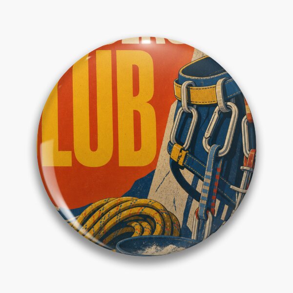 Item preview, Rock Climbing Retro Sixties Art designed and sold by VisualArtsOasis.