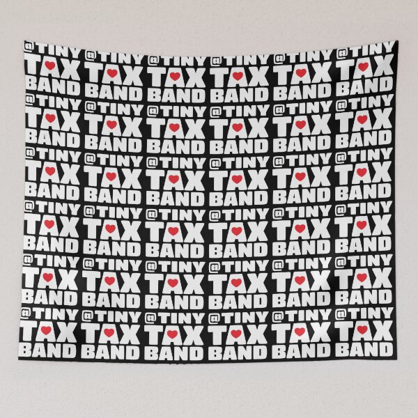 Item preview, Tiny Tax Band logo designed and sold by Allison Christians.