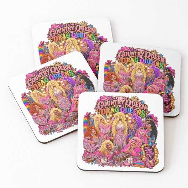 Item preview, COLLECTION - THE DOLLY EFFECT ✨ -  FROM COUNTRY QUEEN TO DRAG QUEENS - EVERY QUEEN NEEDS INSPIRATION - LGBTQIA2S+ PRIDE v2 designed and sold by WheelieGdArt.