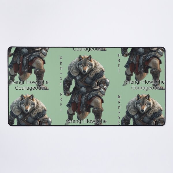 Item preview, Drengr Howl The Courageous! designed and sold by Vinaelly.