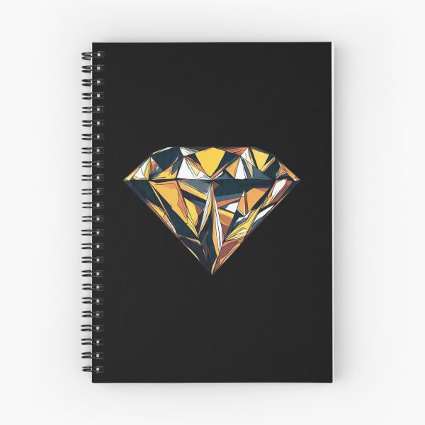 Item preview, Golden Diamond Crystal – Luxury & Success Art ​ designed and sold by GeoBeast.