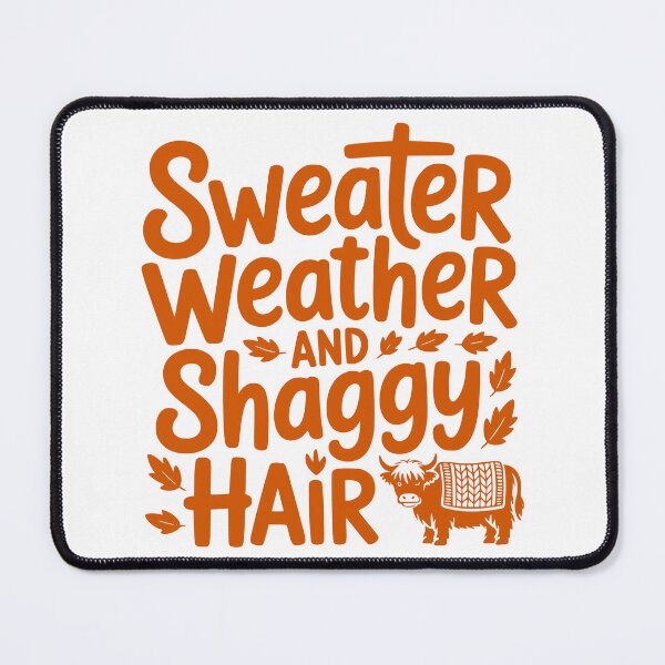 Item preview, Sweater Weather and Shaggy Hair designed and sold by theartfulaspie.