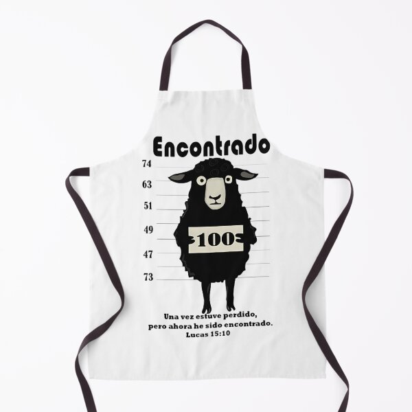 Item preview, Encontrado Parable Of The Lost Sheep Mugshot Christian Spanish Art designed and sold by RoadhouseRStore.