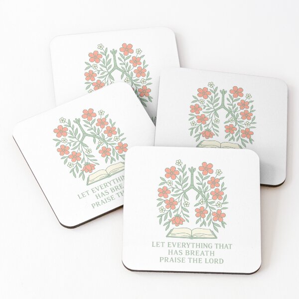 Item preview, Faith in Full Bloom | Botanical Bible Verse Art “Let Everything That Has Breath Praise the Lord” T-Shirt designed and sold by SoulThread Studio.