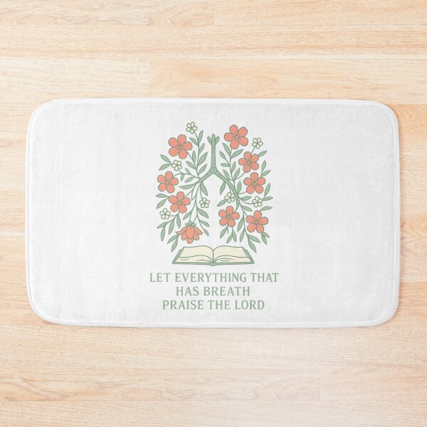 Item preview, Faith in Full Bloom | Botanical Bible Verse Art “Let Everything That Has Breath Praise the Lord” T-Shirt designed and sold by SoulThread Studio.