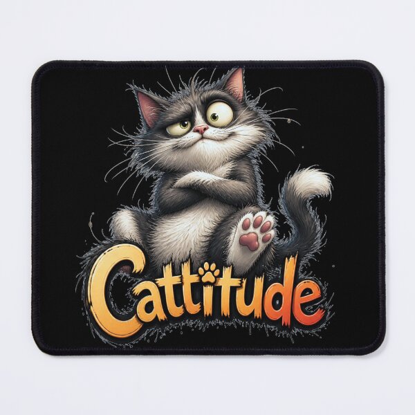 Item preview, Cattitude problem or what? designed and sold by Talpha.