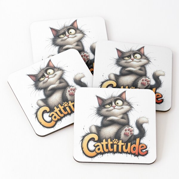 Item preview, Cattitude problem or what? designed and sold by Talpha.