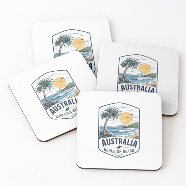 Item preview, Australia Burleigh Heads Surfing Beach Travel Vacation designed and sold by JonesFlora2025.