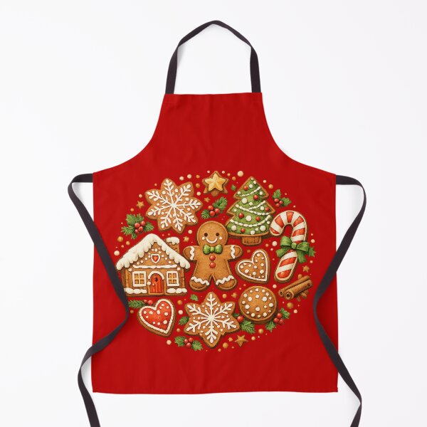 Item preview, Vintage Bakery Christmas Holiday Festive Gift - Cozy Christmas Gingerbread Man Cookie Collection designed and sold by Artycom.