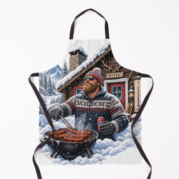 Item preview, Norwegian Winter BBQ at Minus 20 designed and sold by PRINTIONAL.