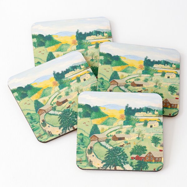 Item preview, ANNA MARY ROBERTSON aka GRANDMA MOSES, QUIET VILLAGE designed and sold by DavidSrna.