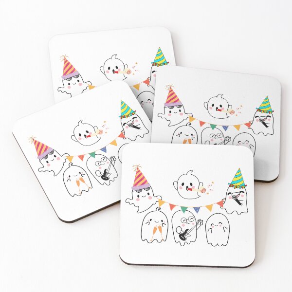 Item preview, Halloween ghost friends  designed and sold by Poorniadhi.