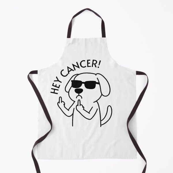 Item preview, Hey Cancer Middle Finger Dog Shirt designed and sold by Jessartsao.