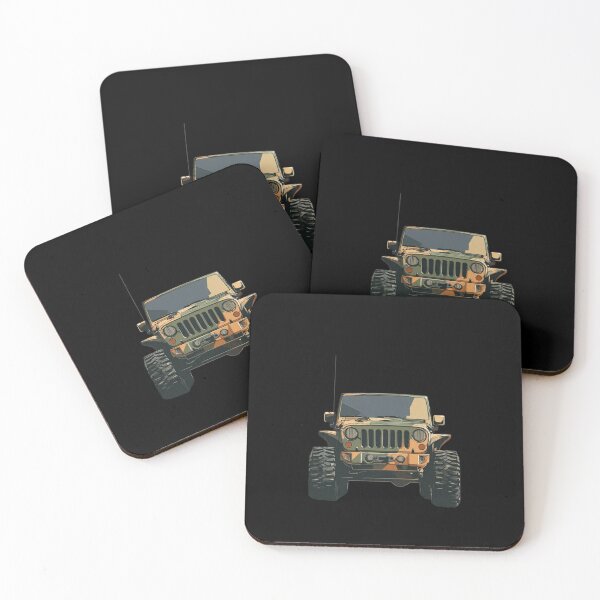 Item preview, Offroad Camo Jeep – 4x4 Adventure & Outdoor Style Main tag: offroad designed and sold by GeoBeast.