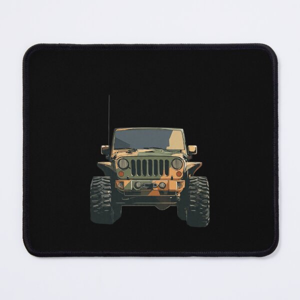 Item preview, Offroad Camo Jeep – 4x4 Adventure & Outdoor Style Main tag: offroad designed and sold by GeoBeast.